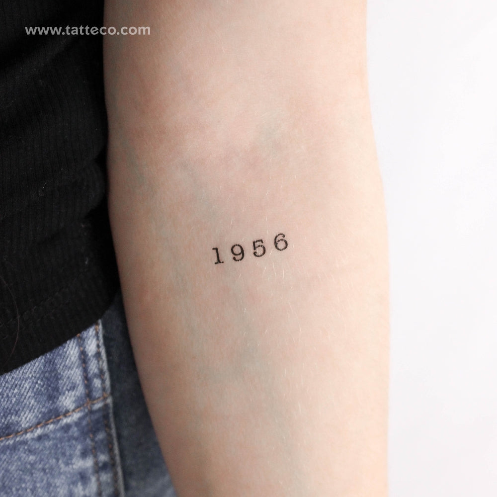 Tatuaje temporal de 1956 - Juego de 3