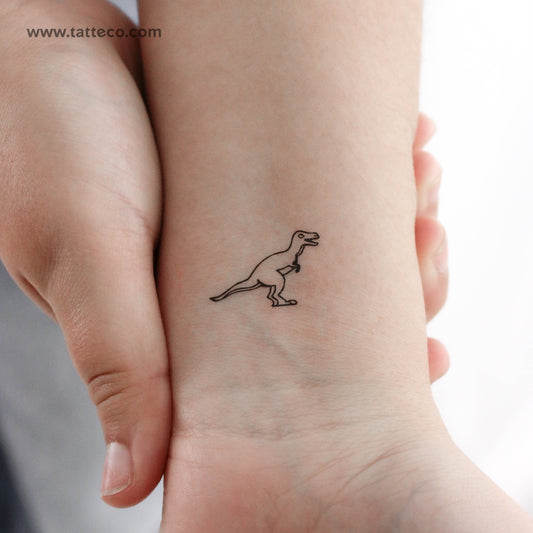T-Rex Temporary Tattoo - Set of 3