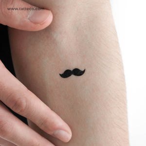 Moustache Temporary Tattoo - Set of 3