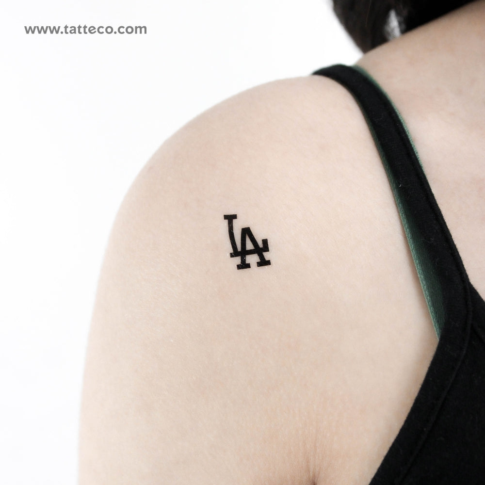 Tatuaje temporal de Los Ángeles - Juego de 3