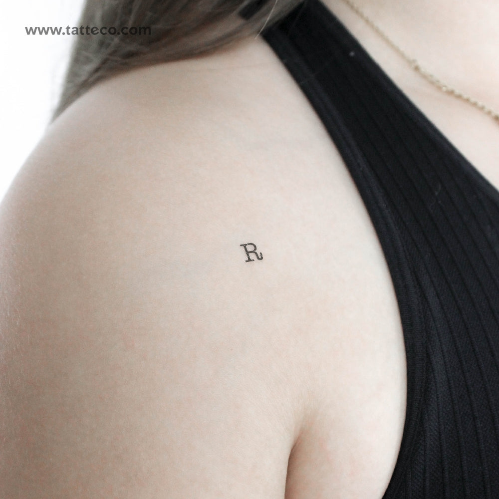 Typewriter Capital R Capital R Tattoos 1+ Thousand Letter R Tattoo Royalty Free Images,