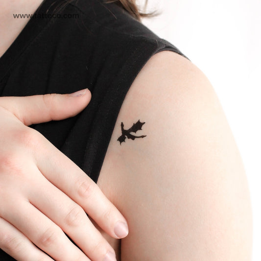 Viserion Dragon Temporary Tattoo - Set of 3