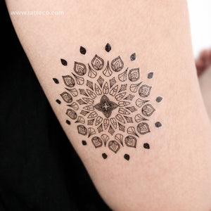 Mandala Temporary Tattoo - Set of 3