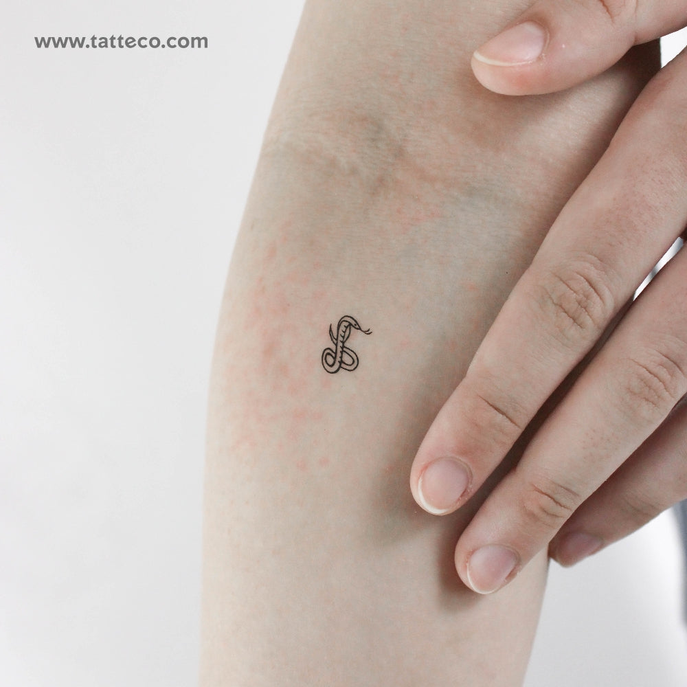 Cobra Temporary Tattoo - Set of 3
