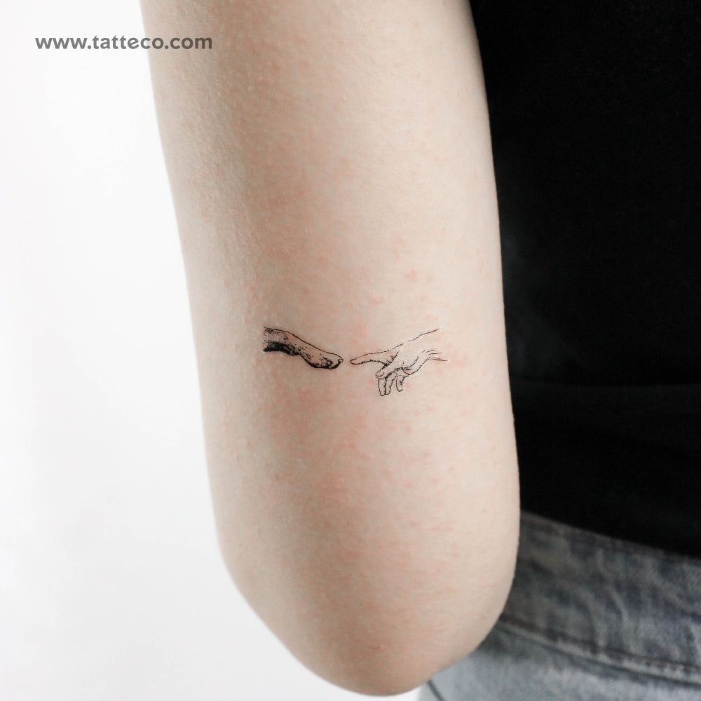 Creation Of Puppy Temporary Tattoo - Set of 3