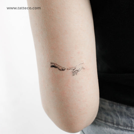 Creation Of Puppy Temporary Tattoo - Set of 3