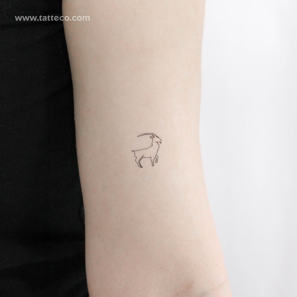 Ibex Temporary Tattoo - Set of 3