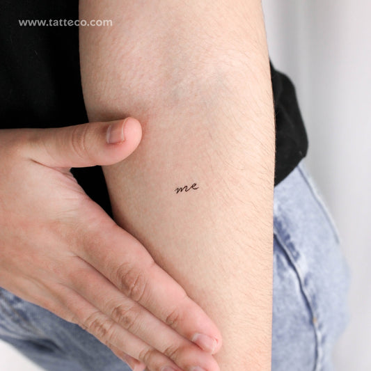 Me Temporary Tattoo - Set of 3