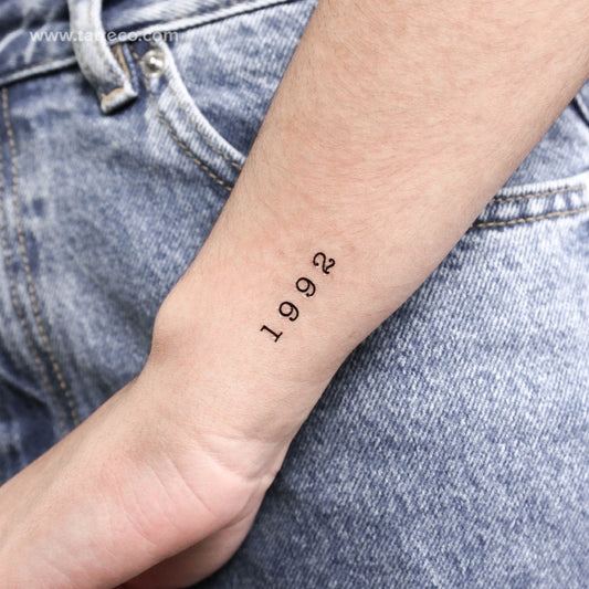Tatuaje temporal de 1992 - Juego de 3