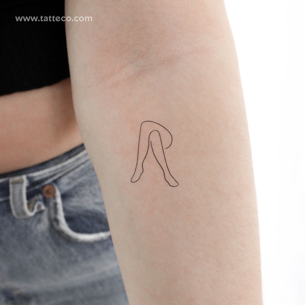 Basic Instinct Temporary Tattoo - Set of 3