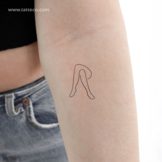 Basic Instinct Temporary Tattoo - Set of 3
