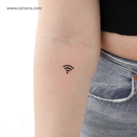 Wifi Temporary Tattoo - Set of 3