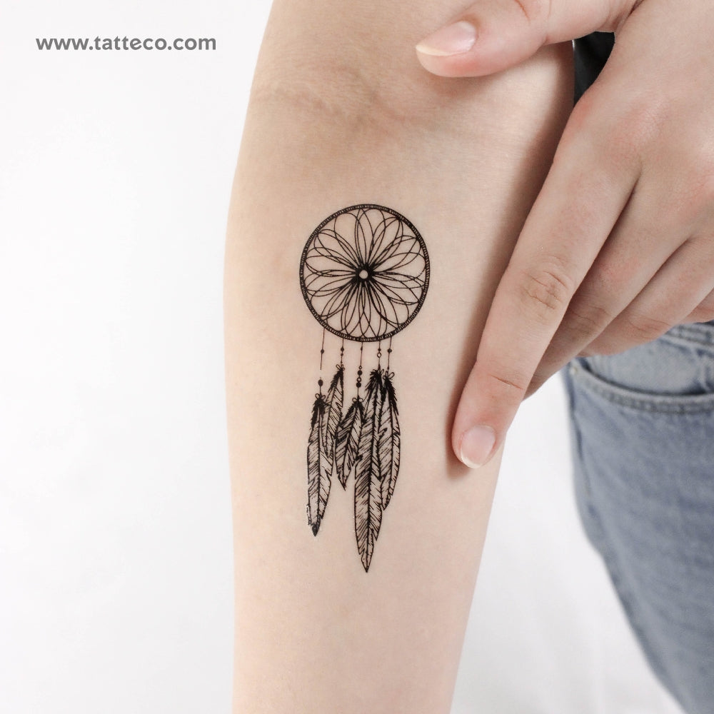 Dreamcatcher Temporary Tattoo - Set of 3