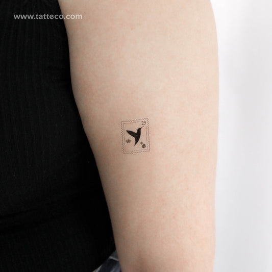 Tatuaje temporal de colibrí (juego de 3)