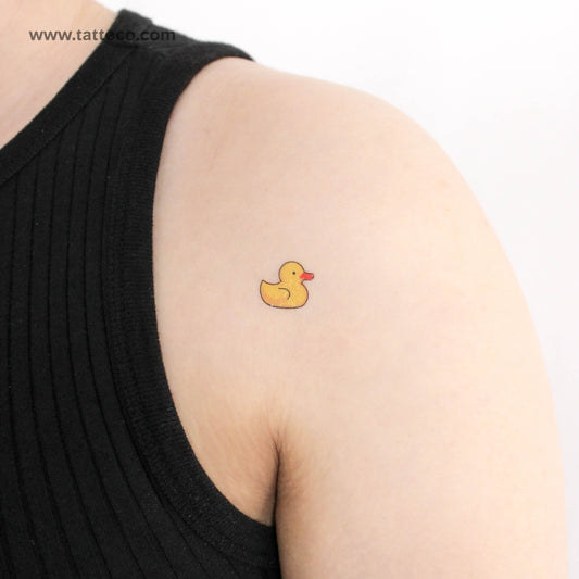 Rubber Duck Temporary Tattoo - Set of 3