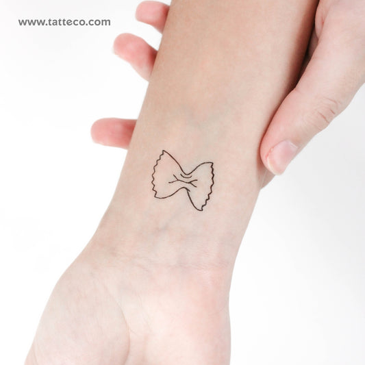 Tatuaje temporal de Farfalle - Juego de 3