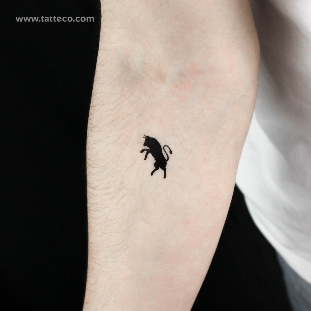 Torino Toro Rampante Temporary Tattoo - Set of 3