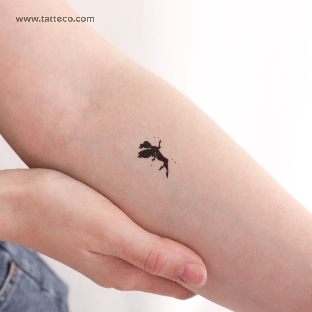 Fairy Silhouette Temporary Tattoo - Set of 3