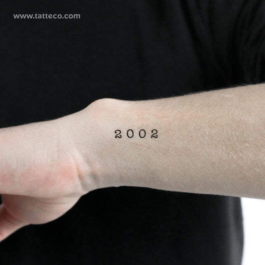 Tatuaje temporal de 2002 - Juego de 3