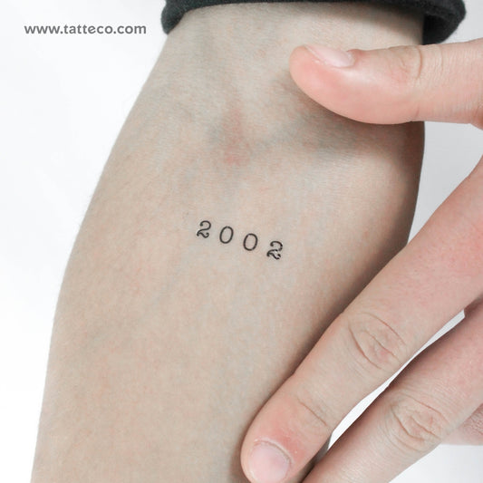 Tatuaje temporal de 2002 - Juego de 3