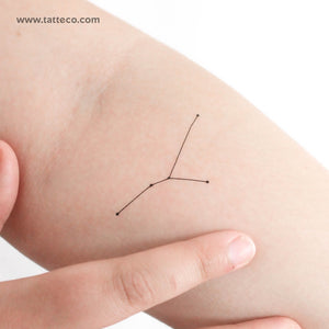 Cancer Constellation Temporary Tattoo - Set of 3