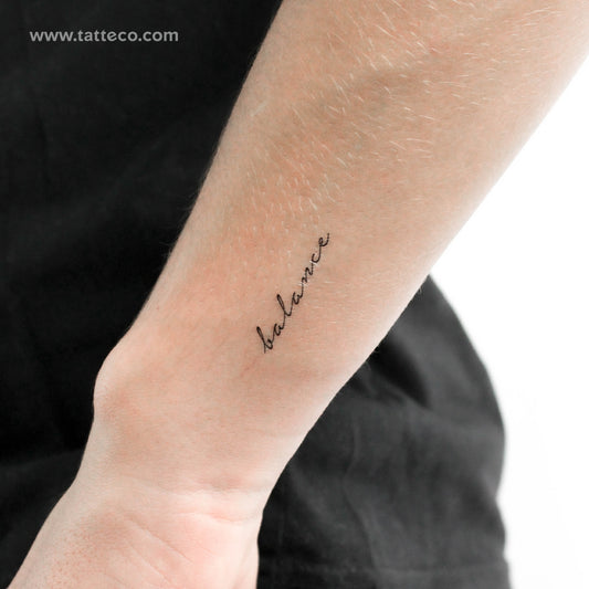 Tatuaje temporal 'Equilibrio' - Juego de 3