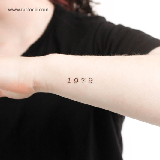 1979 Temporary Tattoo - Set of 3