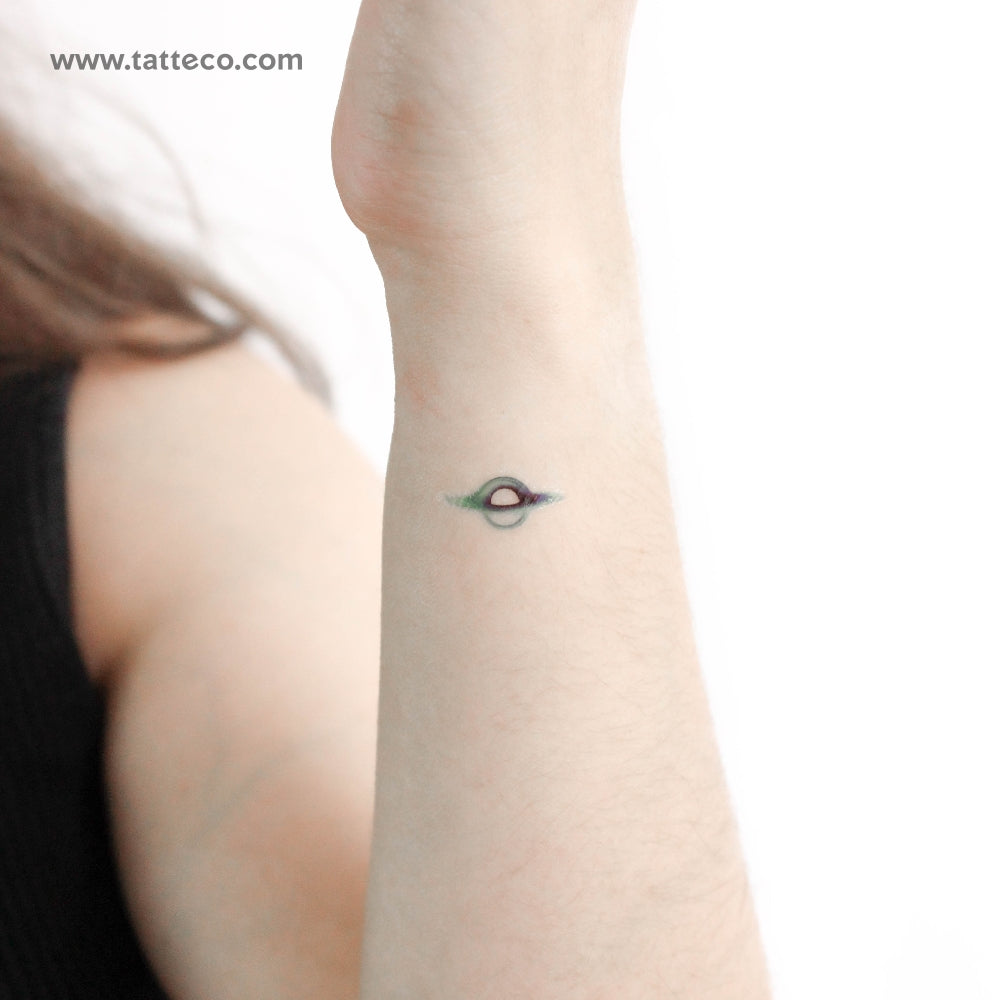 Black Hole Temporary Tattoo - Set of 3