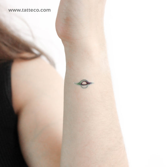 Black Hole Temporary Tattoo - Set of 3