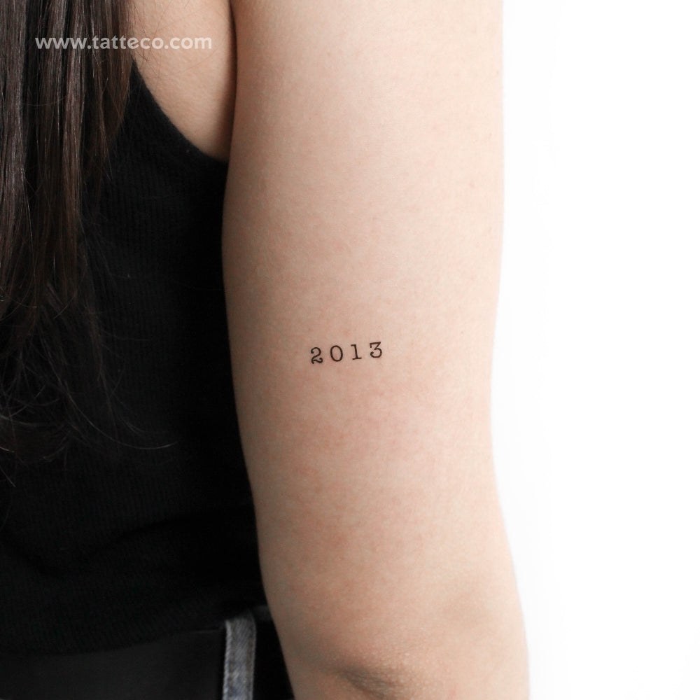 Tatuaje temporal 2013 - Juego de 3