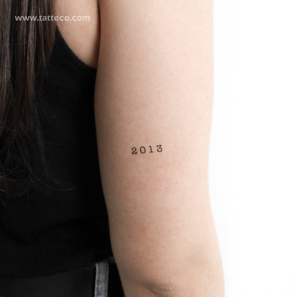 2013 Temporary Tattoo - Set of 3