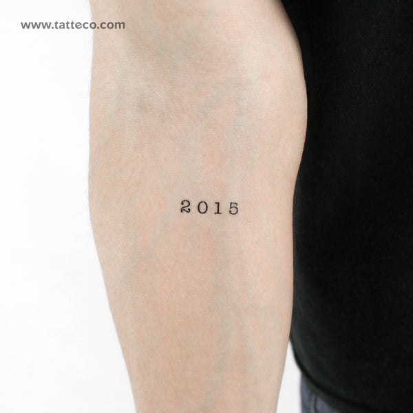 2015 Temporary Tattoo - Set of 3