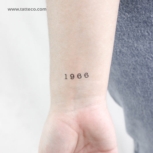 1966 Temporary Tattoo - Set of 3