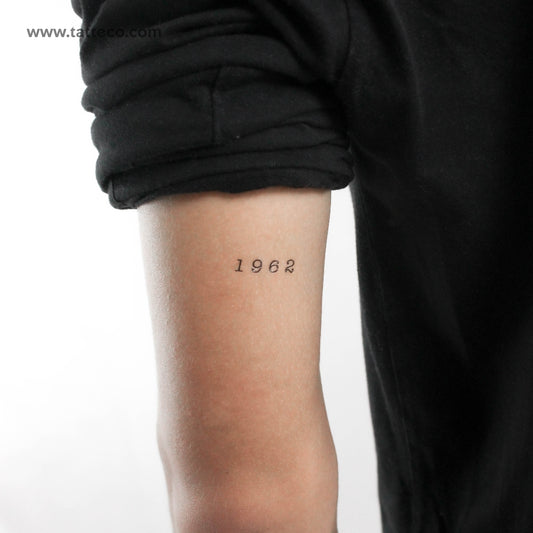1962 Temporary Tattoo - Set of 3