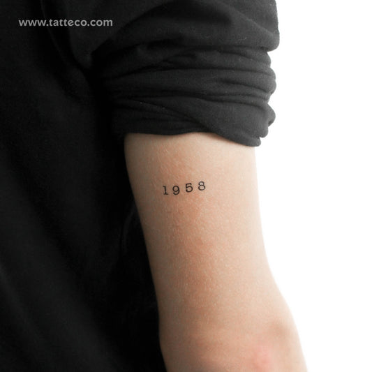 1958 Temporary Tattoo - Set of 3