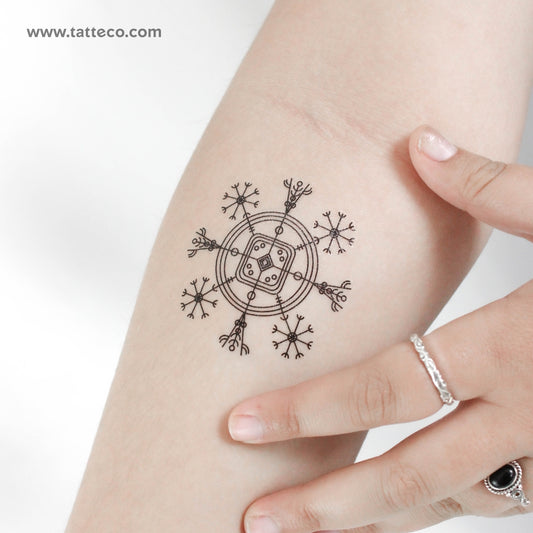 Hulinhjálmur Temporary Tattoo - Set of 3
