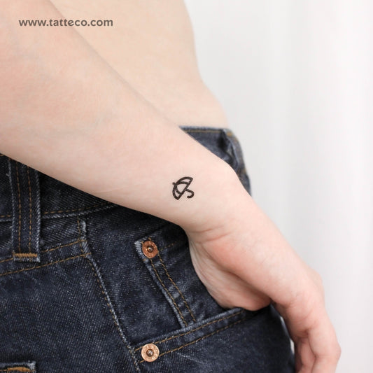 Tatuaje temporal del movimiento Umbrella - Juego de 3