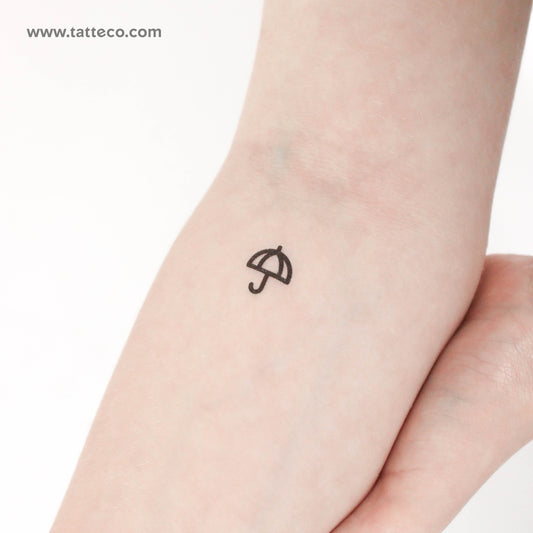 Tatuaje temporal del movimiento Umbrella - Juego de 3