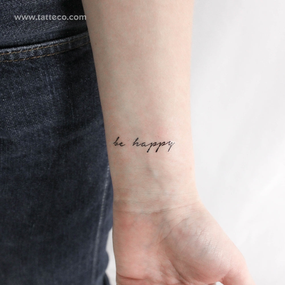 Choose Happiness with a Tattoo