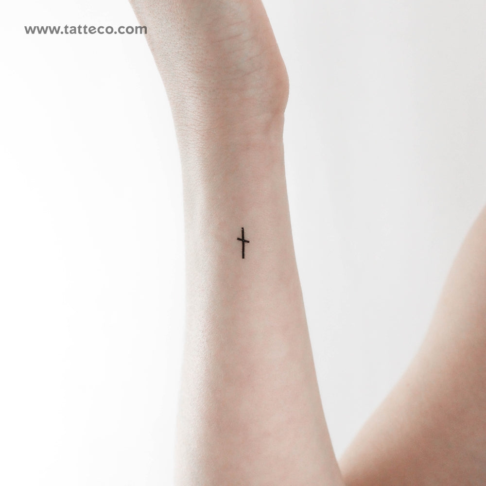 Tatuaje temporal de la runa Naudiz (juego de 3)