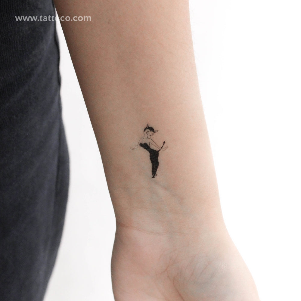 She-Devil Temporary Tattoo - Set of 3