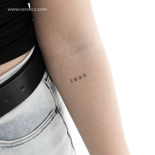 Tatuaje temporal de 1995 - Juego de 3