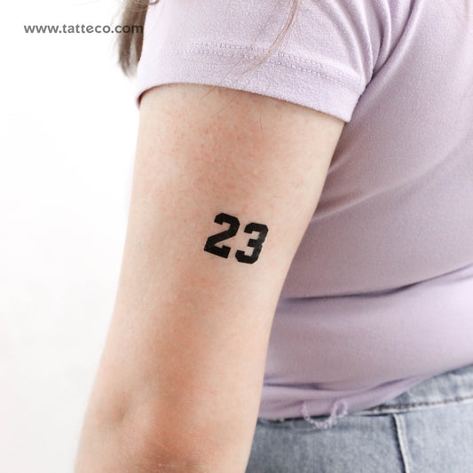 23 tatuajes temporales - Juego de 3