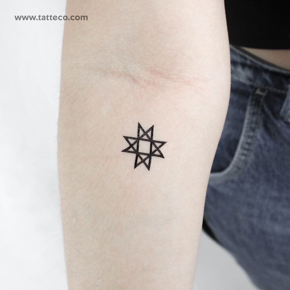Tatuaje temporal de Auseklis - Juego de 3
