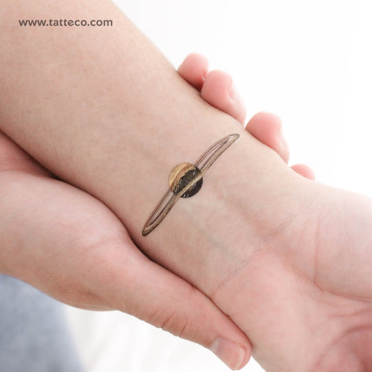 Saturn By Ann Lilya Temporary Tattoo - Set of 3