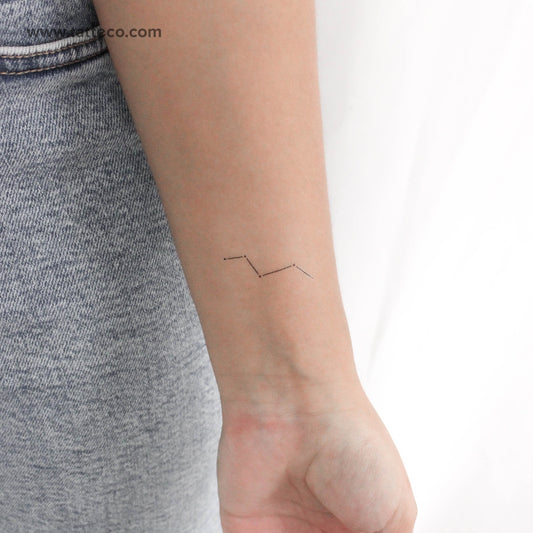 Tatuaje Temporal Vulpecula - Conjunto de 3