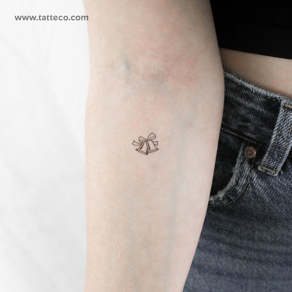 Bells Temporary Tattoo - Set of 3