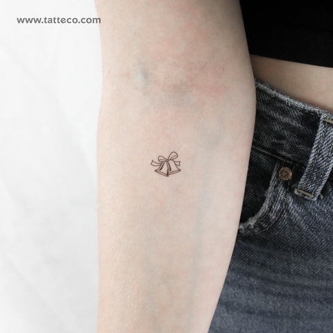 Bells Temporary Tattoo - Set of 3