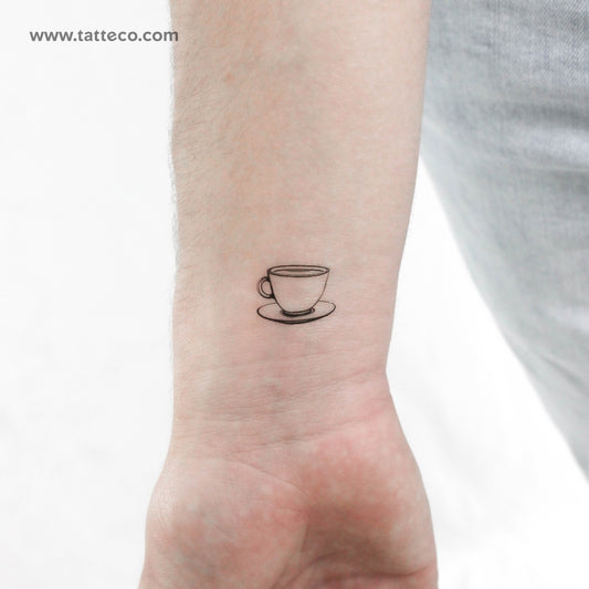 Teacup Temporary Tattoo - Set of 3