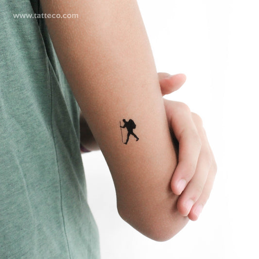 Camino De Santiago Pilgrim Temporary Tattoo - Set of 3